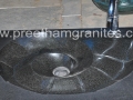 Black colour Granite Wash Basin