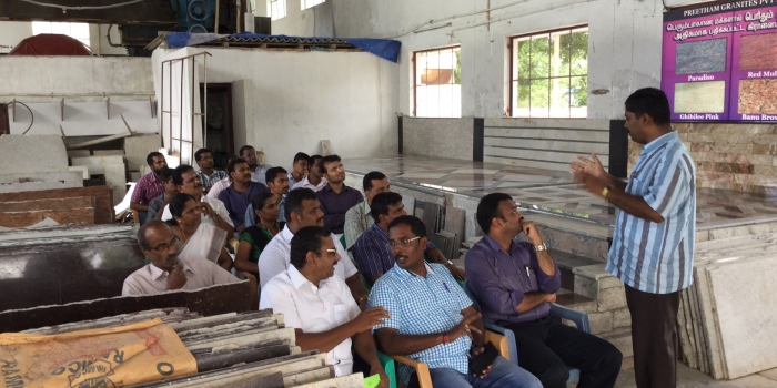Factory Visit to Preetham Granites Pvt Ltd