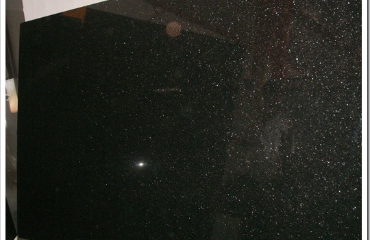 Black Galaxy Granite slabs and countertops