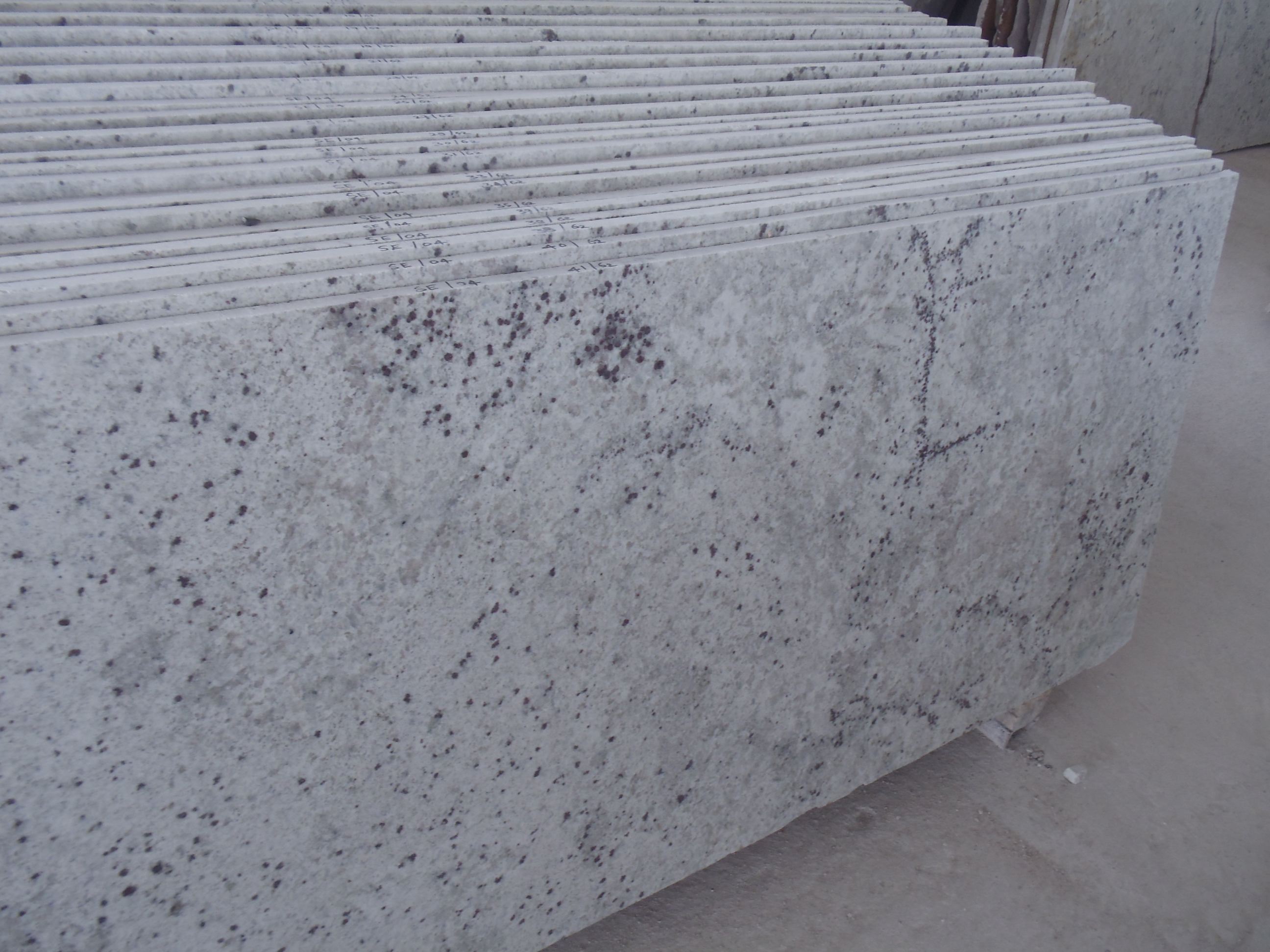 Colonial White Granite Slabs Granite Block Suppliers Madurai
