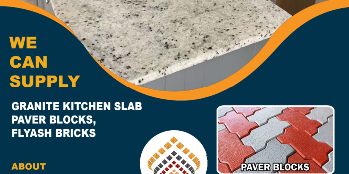We can Manufacturer and supplier of  Granite Kitchen tops, Paver Blocks & Flyash Bricks @ Preetham Granites, Madurai