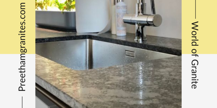 Steel Grey Granite Kitchen Slab Available