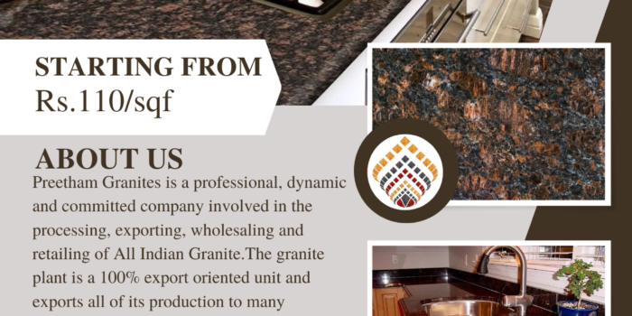 Tan Brown Kitchen Granites available