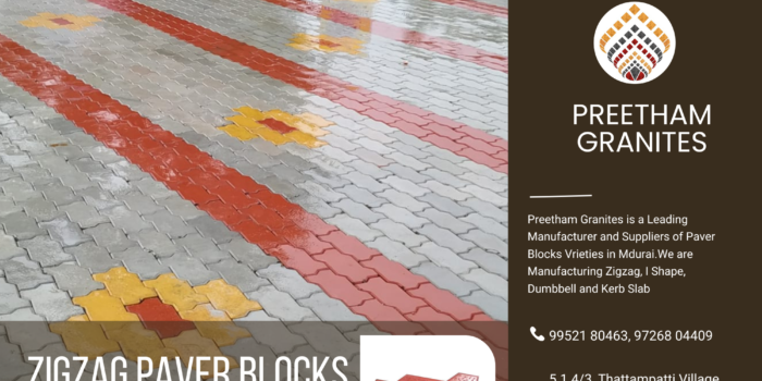 Zigzag Interlocks Paver Blocks avaialble @ Preetham Granites